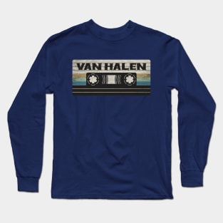 Van Halen Mix Tape Long Sleeve T-Shirt